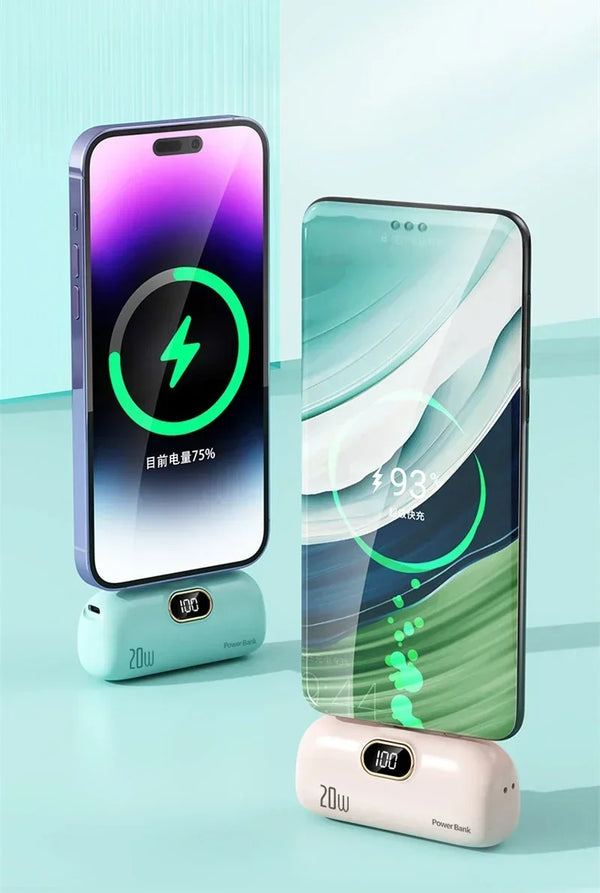 Kompakte Powerbank für unterwegs