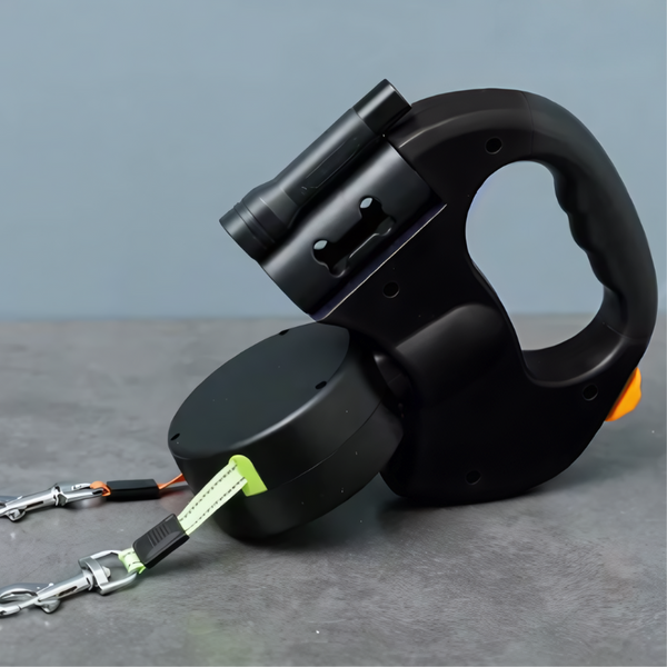 Leine für zwei Hunde mit LED - AnavaShop