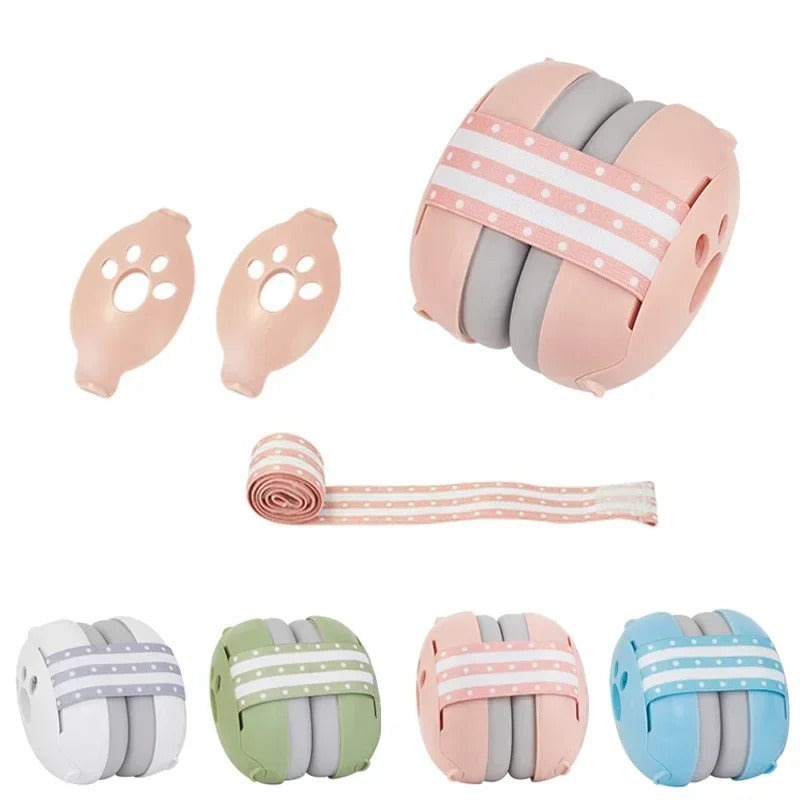 Baby-Gehörschutz für Babys, Kleinkinder, elastische Geräuschreduzierung - AnavaShop