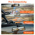 WOLFBOX G900Pro 12MP WiFi Touchscreen Rückspiegel Dashcam Smart Mirror - AnavaShop