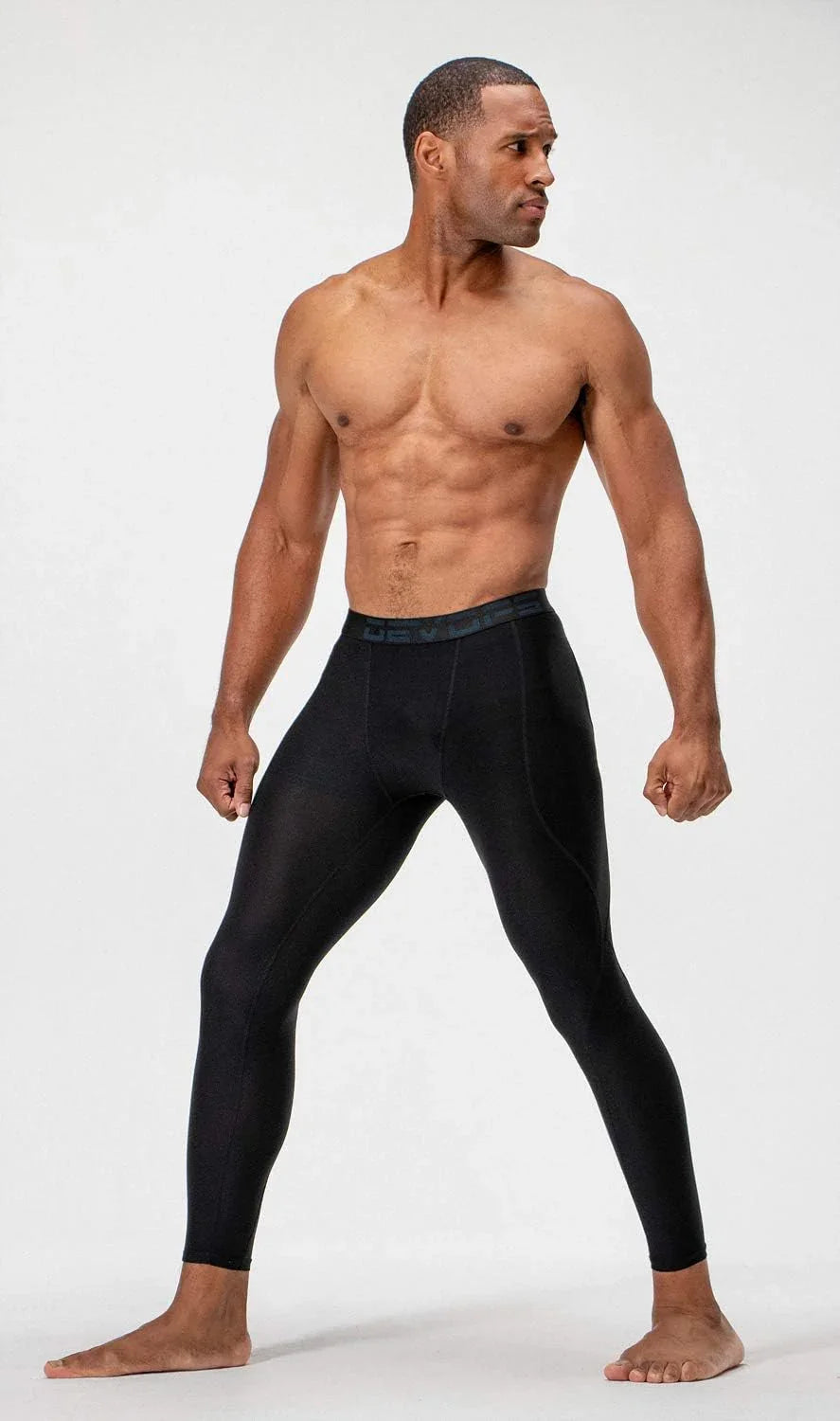 2 or 3 Pack Men'S Compression Pants Athletic Leggings with Pocket/Non-Pocket - AnavaShop