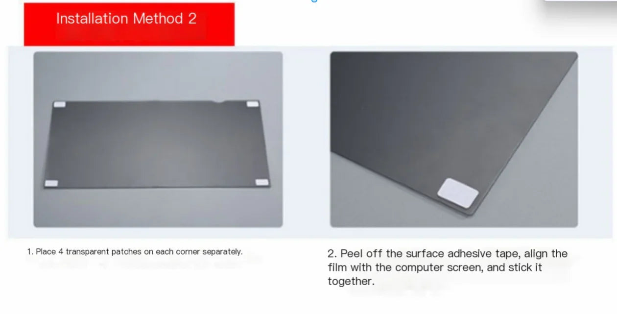 Anti-Spy Laptop Privatsphäre-Bildschirmschutz - AnavaShop