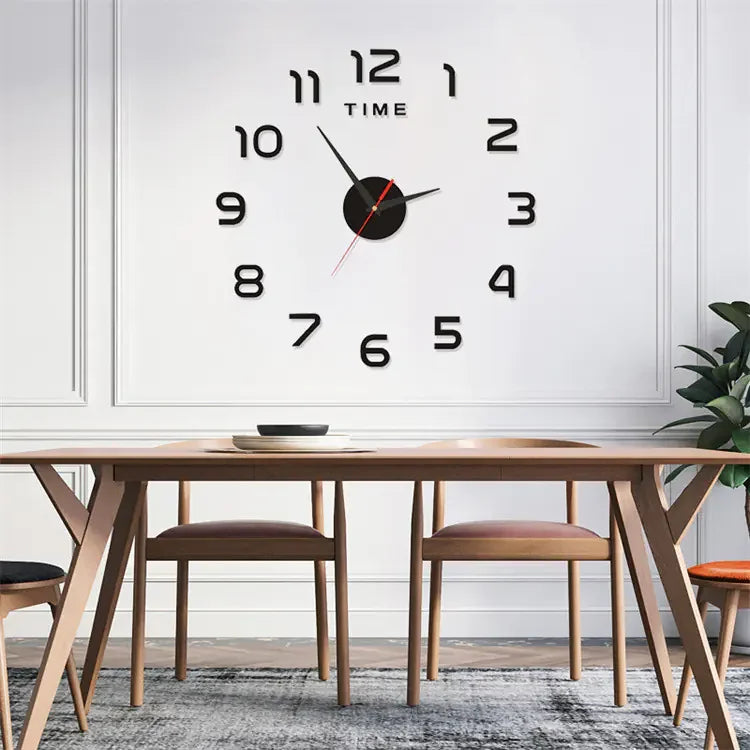 DIY 3D Frameless Wall Clock Kit - AnavaShop