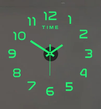 DIY 3D Frameless Wall Clock Kit - AnavaShop