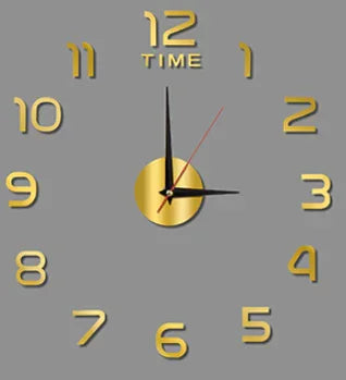 DIY 3D Frameless Wall Clock Kit - AnavaShop