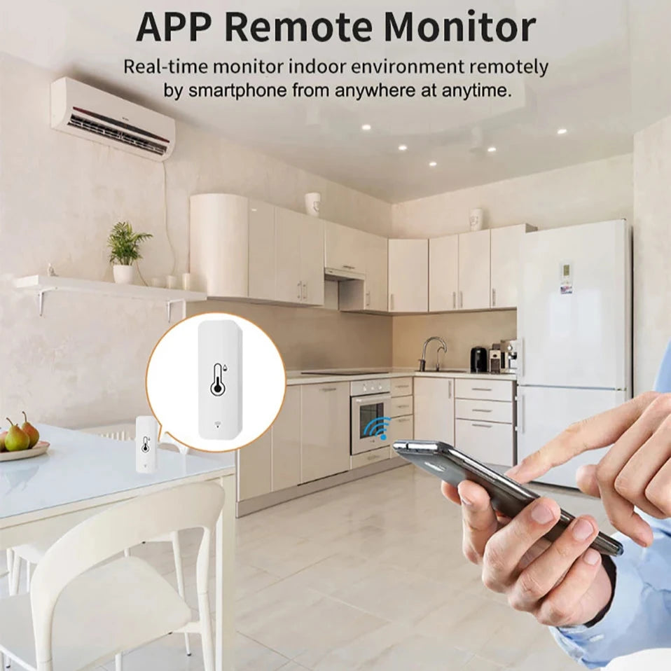 SmartLife WiFi Temp & Humidity Sensor - AnavaShop