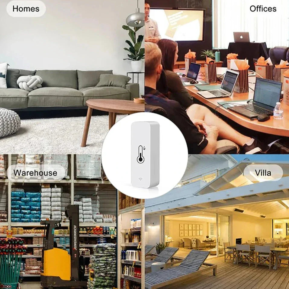 SmartLife WiFi Temp & Humidity Sensor - AnavaShop