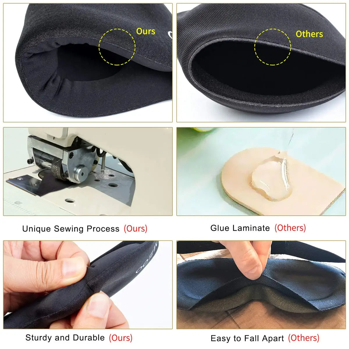 3D Konturierte Schlafmaske - AnavaShop