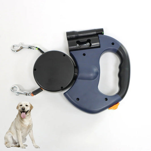 Leine für zwei Hunde mit LED - AnavaShop