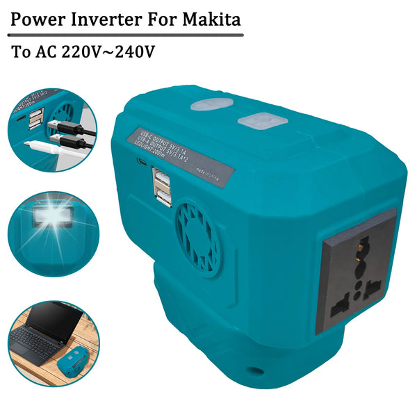 Tragbarer Stromwandler für Makita