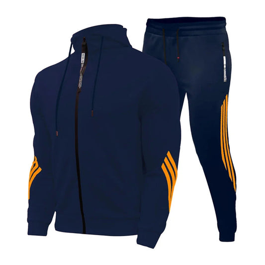 Bunte Zipper Hoodie Set - AnavaShop