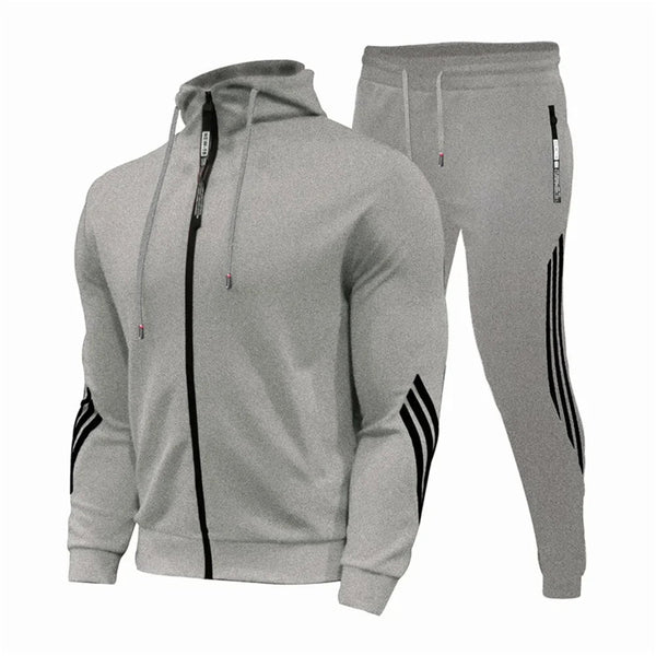 Bunte Zipper Hoodie Set - AnavaShop