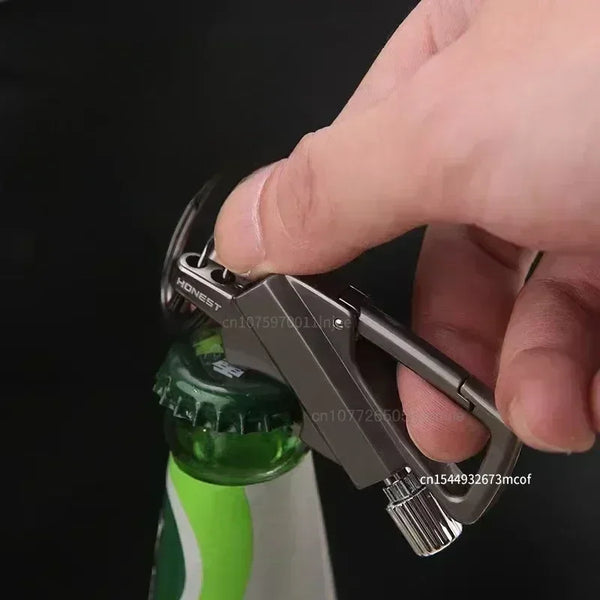 Magisches Feuerzeug mit Flaschenöffner