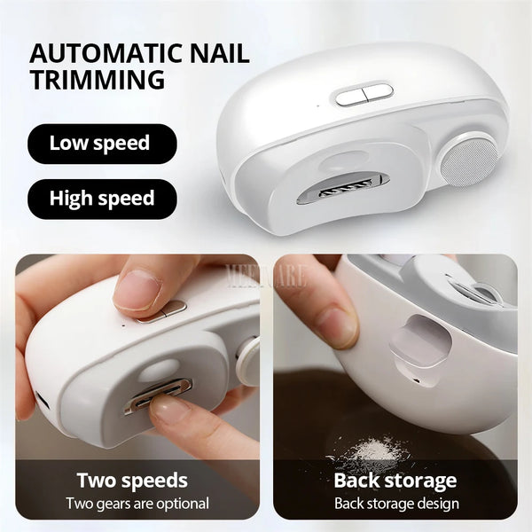 Kabelloser Nageltrimmer für alle