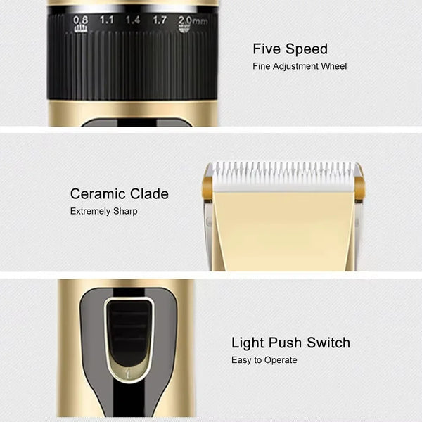 Geräuscharmer Haartrimmer Set - AnavaShop