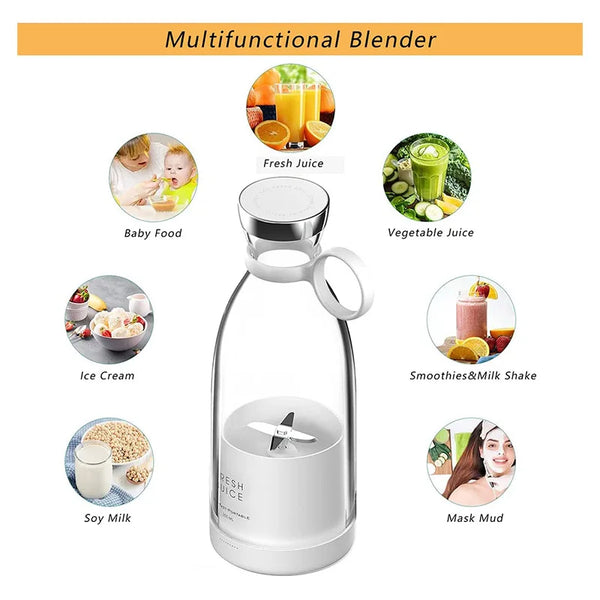 Kompakter Saft-Mixer für Unterwegs - AnavaShop
