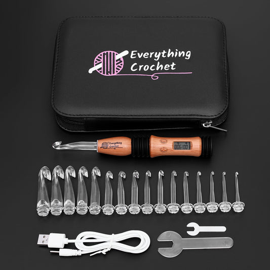 Ergonomisches Häkelset mit Licht - AnavaShop