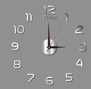 DIY 3D Frameless Wall Clock Kit - AnavaShop