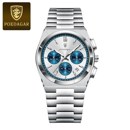POEDAGAR Luxus Mann Quarzuhr Sport Militär Uhr Für Männer - AnavaShop