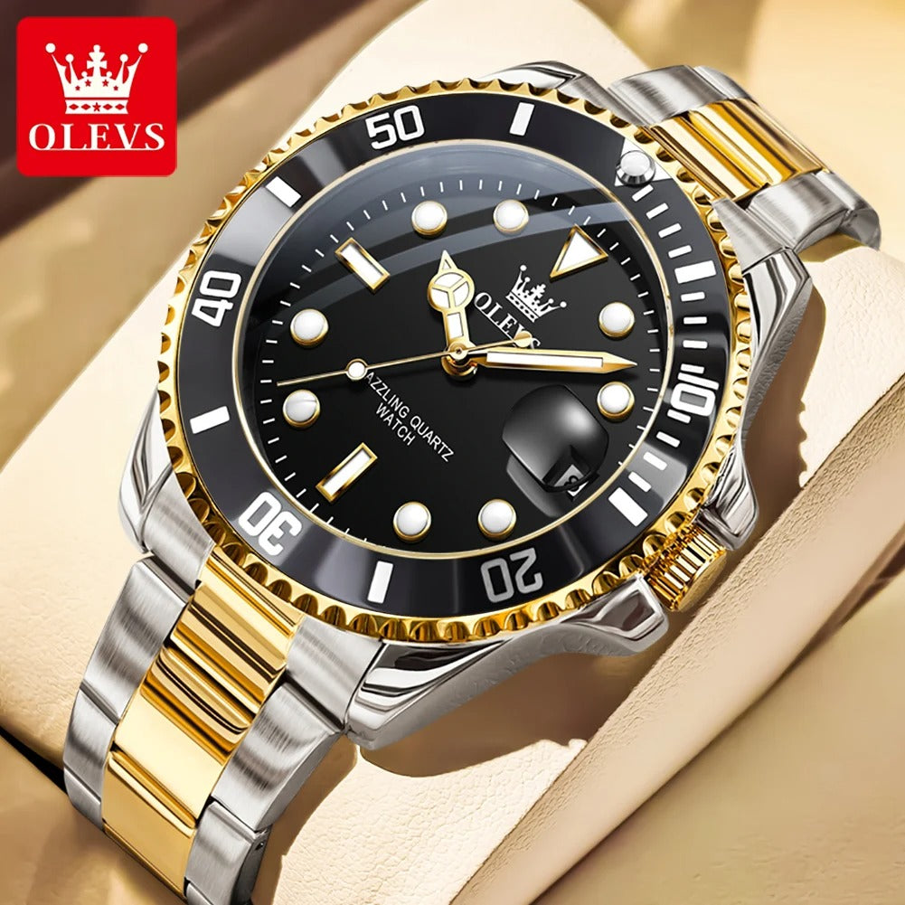 OLEVS 5885 Mann Uhr Original Marke Wasserdichte - AnavaShop