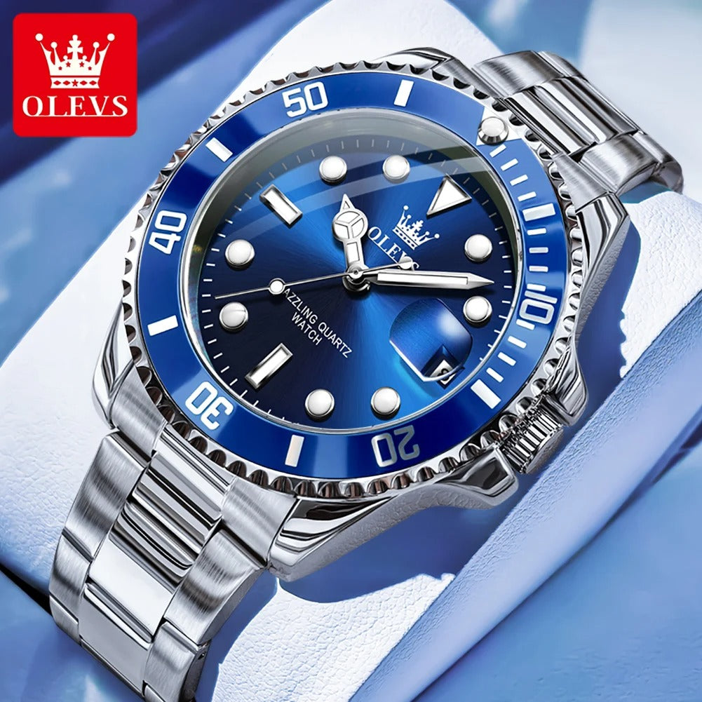 OLEVS 5885 Mann Uhr Original Marke Wasserdichte - AnavaShop