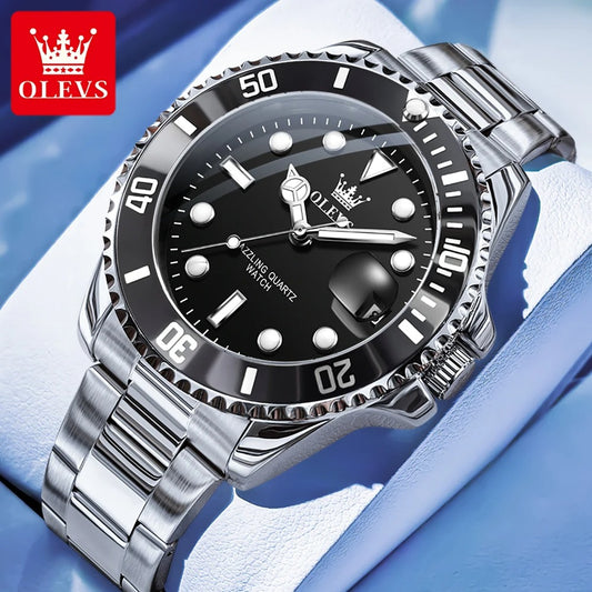 OLEVS 5885 Mann Uhr Original Marke Wasserdichte - AnavaShop