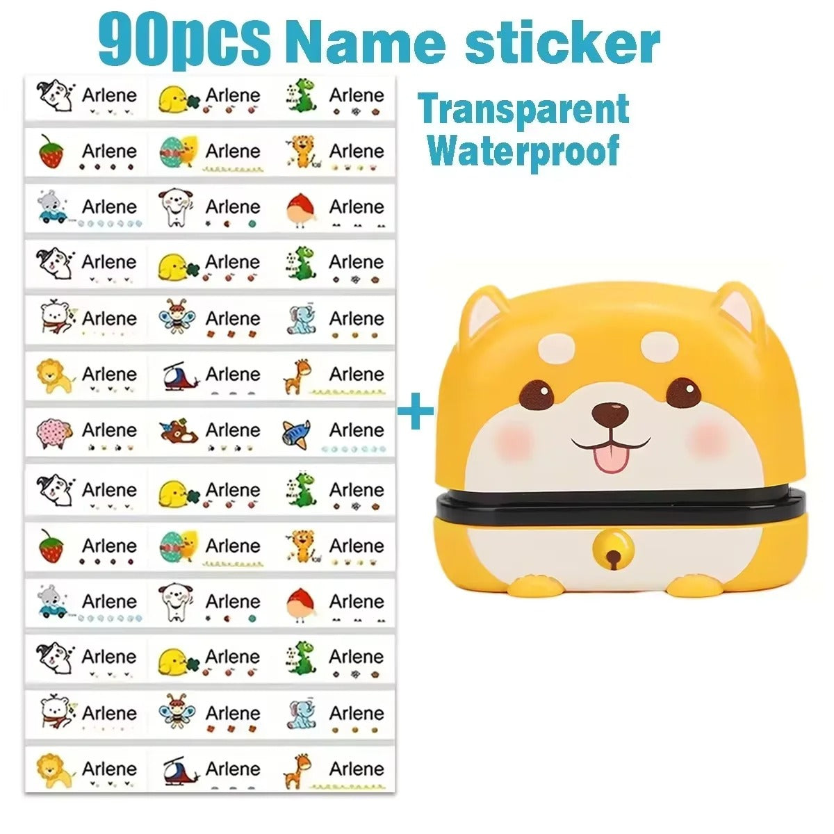 Personalisierte Namensstempel für Kinder - AnavaShop
