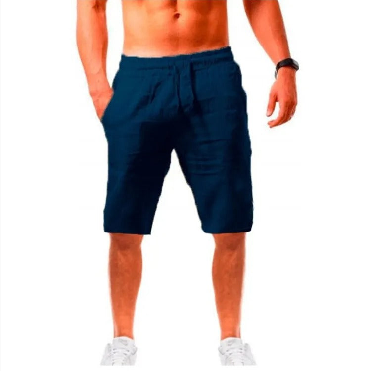 Hosen Männer Baumwolle Leinen Hosen Jogger Casual - AnavaShop