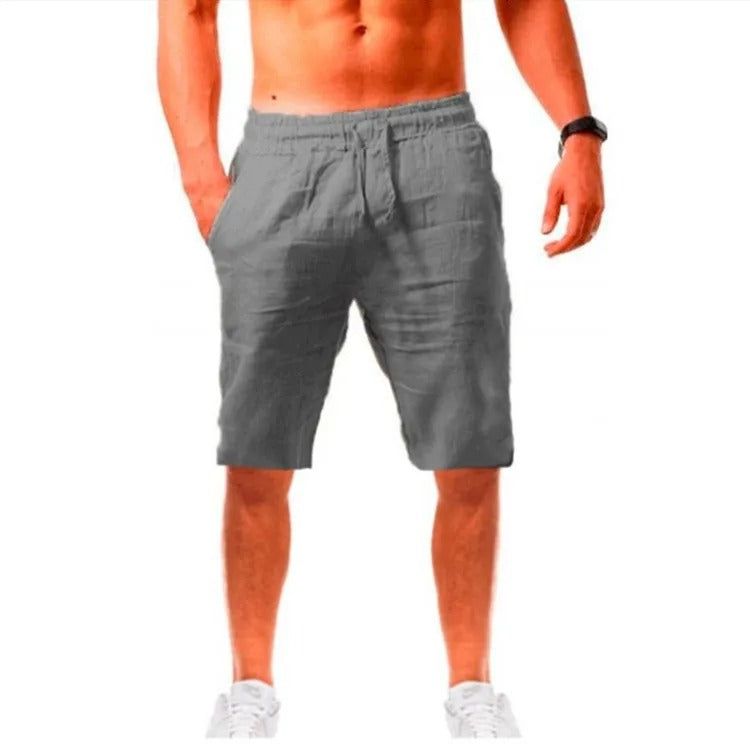 Hosen Männer Baumwolle Leinen Hosen Jogger Casual - AnavaShop