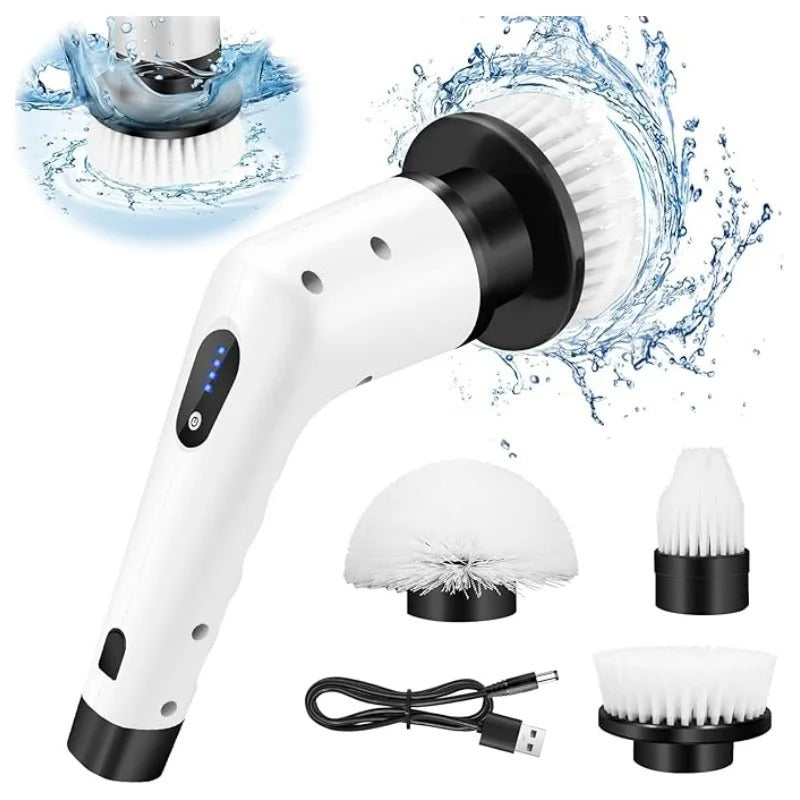 3-in-1 elektrischer Schleuderschrubber – IPX7 wasserdicht - AnavaShop