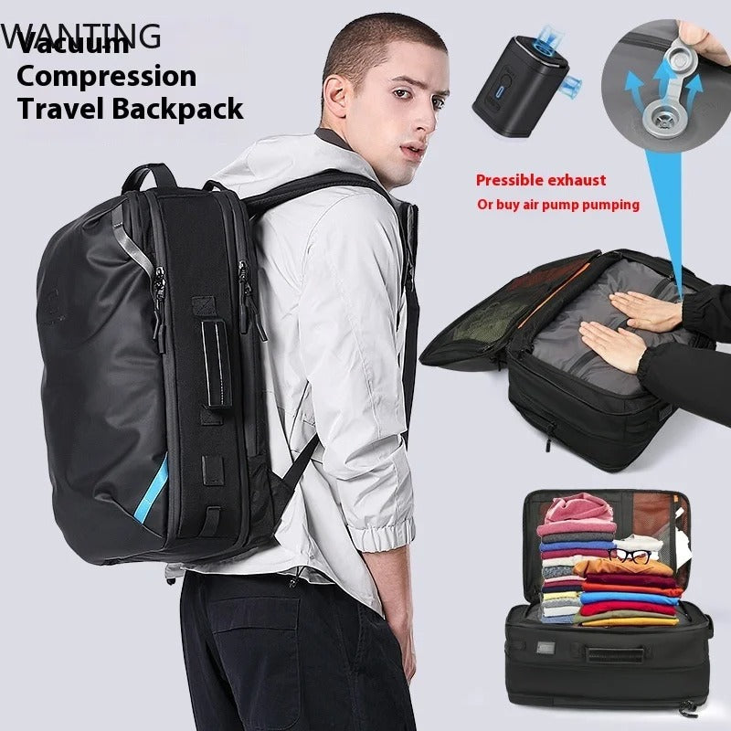 Airback-Reiserucksack, erweiterbarer Vacpack - AnavaShop