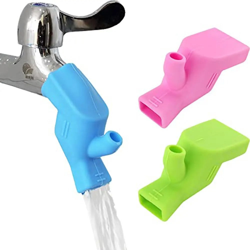 3PCS Silikon Wasserhahn Extender Wasserhahn Elastische Einstellbare Düse - AnavaShop