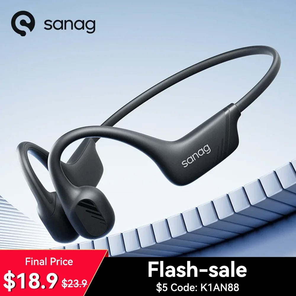 Sanag B21S True Bone Conduction Audífonos Bluetooth-Kopfhörer - AnavaShop