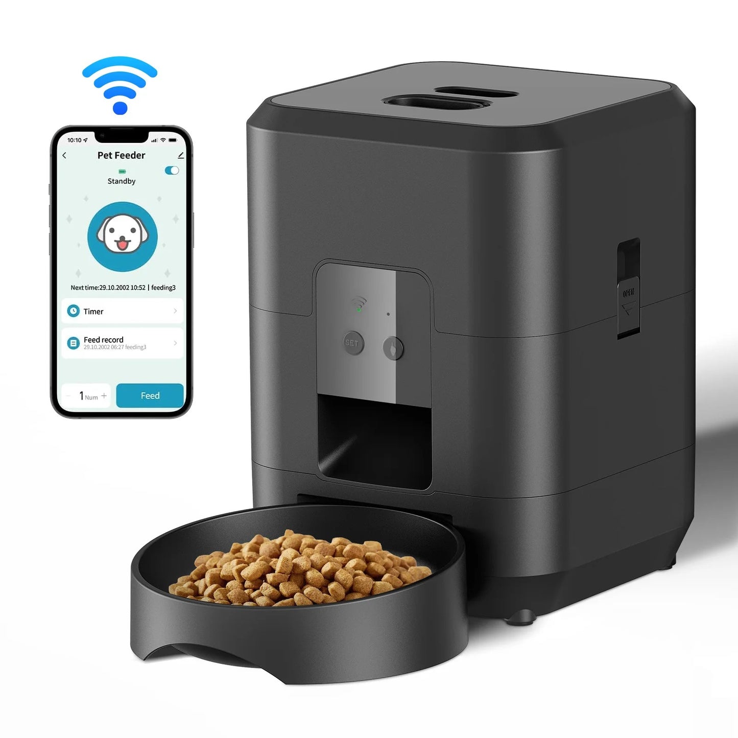 Smart Pet Feeder Automatische Katze Feeder Hund Slow Food Maschine - AnavaShop