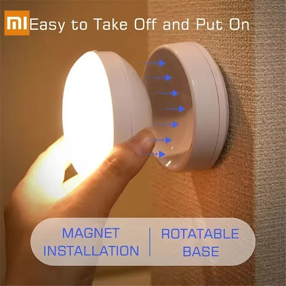 Xiaomi Nachtlampe mit Bewegungsmelder, Nachtlicht, wiederaufladbar, kabellos - AnavaShop