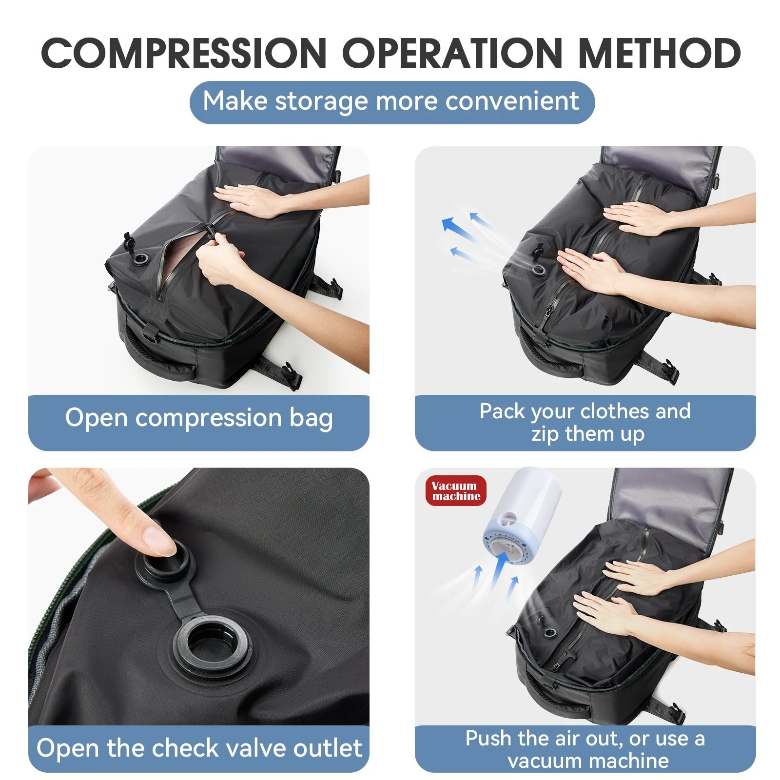 Vakuum-Rucksack - AnavaShop