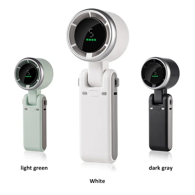 2025 Neuer hängender Hals für den Außenbereich, 180-Grad-Klapp-Desktop-Mini-Ventilator - AnavaShop