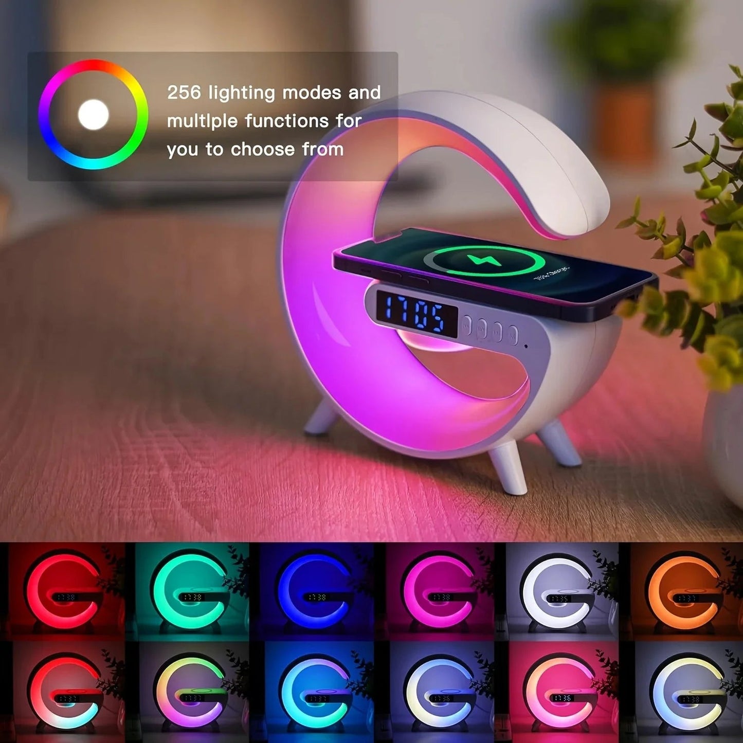 Multifunctional Wireless Charging Lamp - AnavaShop