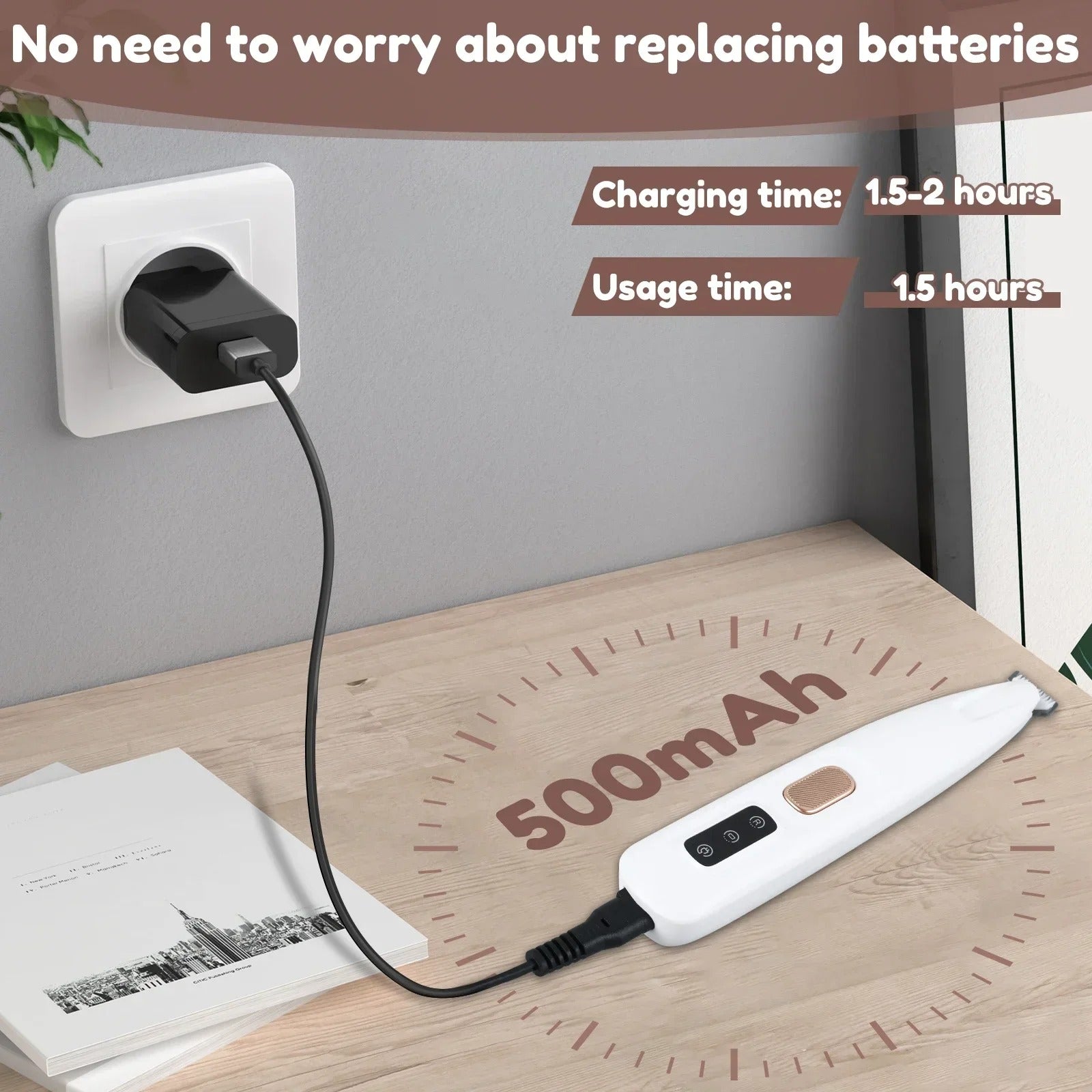 Neuer Hundepfoten-Trimmer mit LED-Licht - AnavaShop