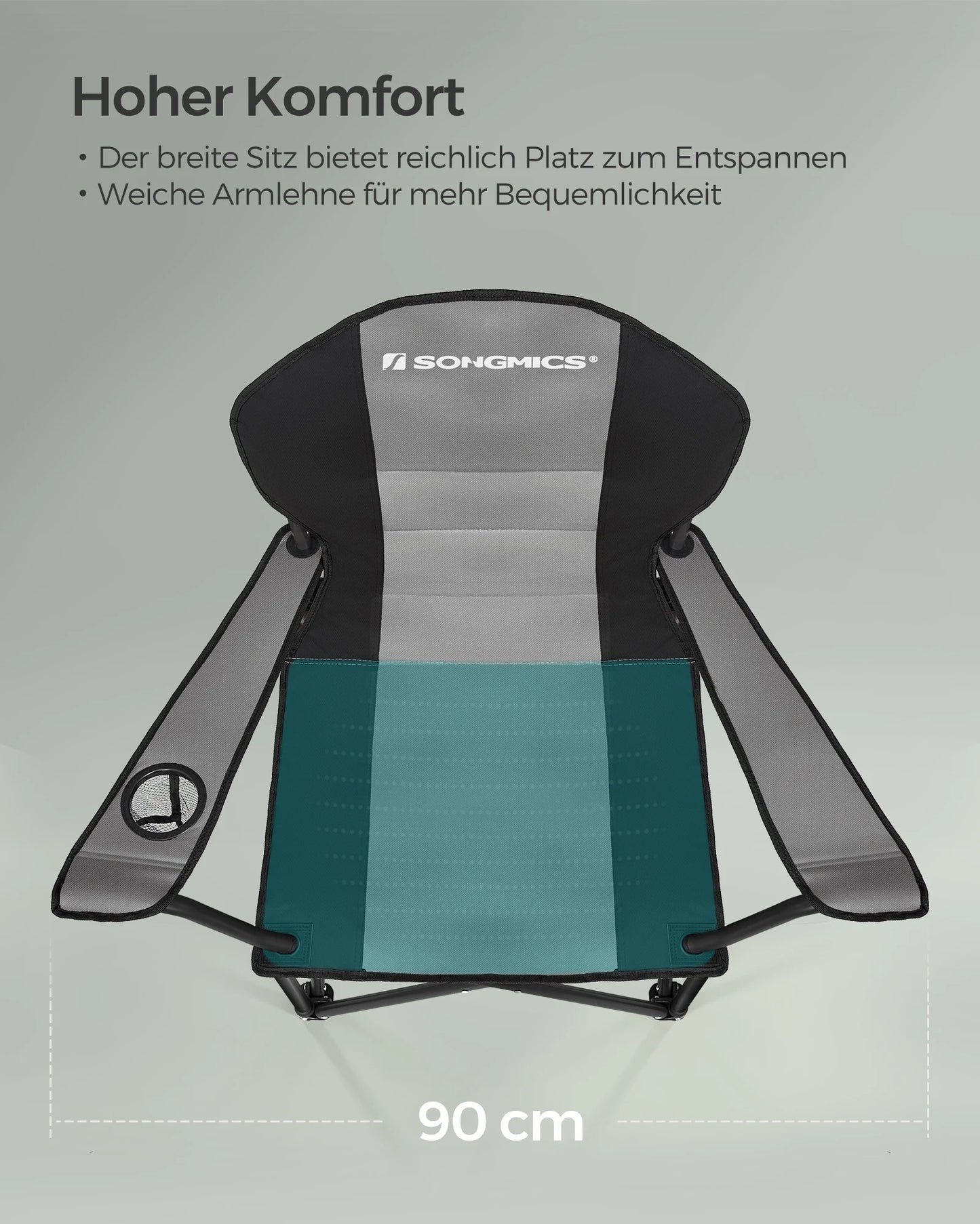 SONGMICS Campingstuhl, klappbar, Klappstuhl - AnavaShop