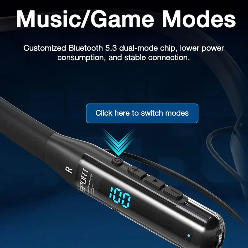 EARDECO 80-Stunden-Ausdauer-Bluetooth-Kopfhörer mit Mikrofon - AnavaShop