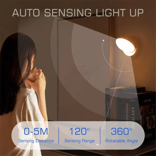 Xiaomi Nachtlampe mit Bewegungsmelder, Nachtlicht, wiederaufladbar, kabellos - AnavaShop