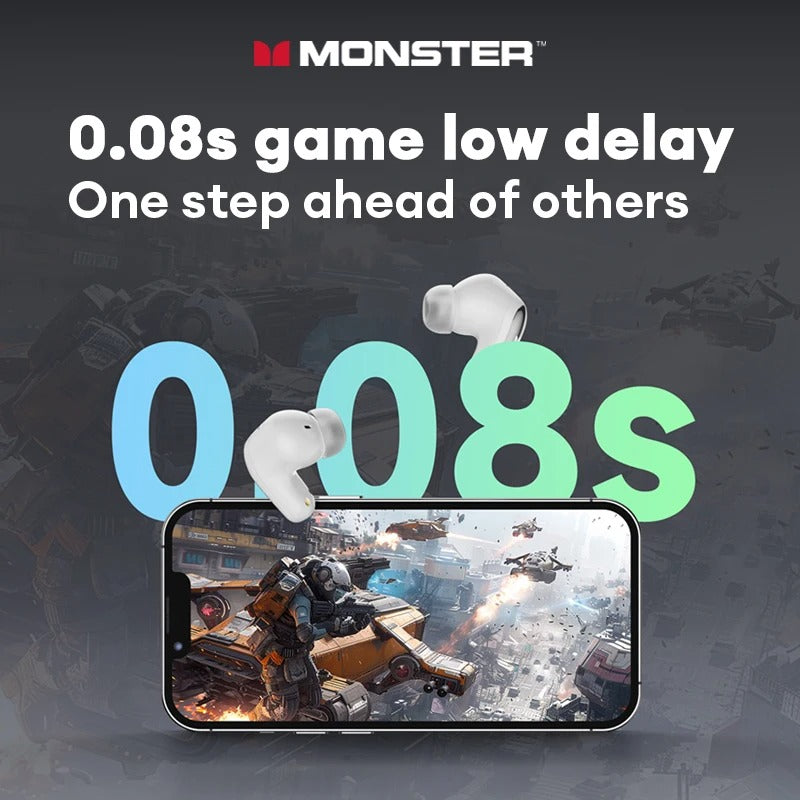 Neue Monster MQT52 kabellose Bluetooth 5.4-Kopfhörer - AnavaShop