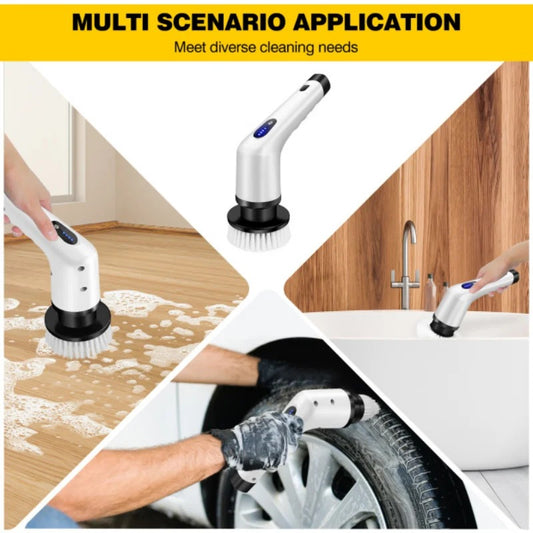 3-in-1 elektrischer Schleuderschrubber – IPX7 wasserdicht - AnavaShop