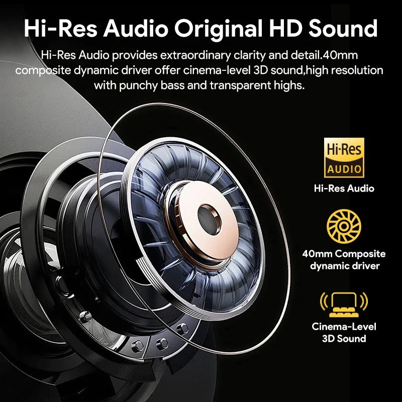 QCY H3 ANC Drahtlose Kopfhörer Hi-Res Audio - AnavaShop