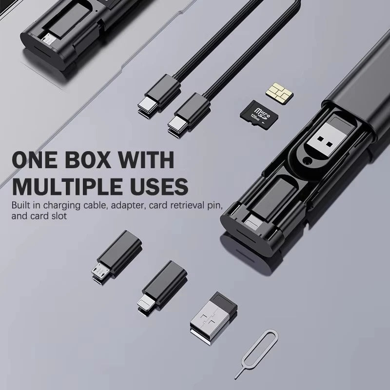 PD 60W Multifunktionale USB Typ C Kabel Für IPhone Xiaomi Samsung Ladegerät - AnavaShop