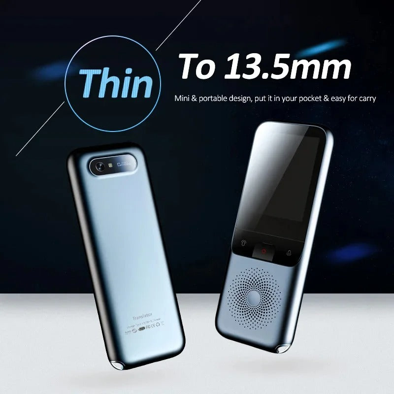 2025 Neuer tragbarer Audio-Übersetzer T11, 128-Sprache, intelligenter Übersetzer - AnavaShop