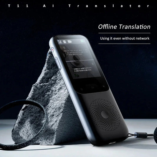 2025 Neuer tragbarer Audio-Übersetzer T11, 128-Sprache, intelligenter Übersetzer - AnavaShop