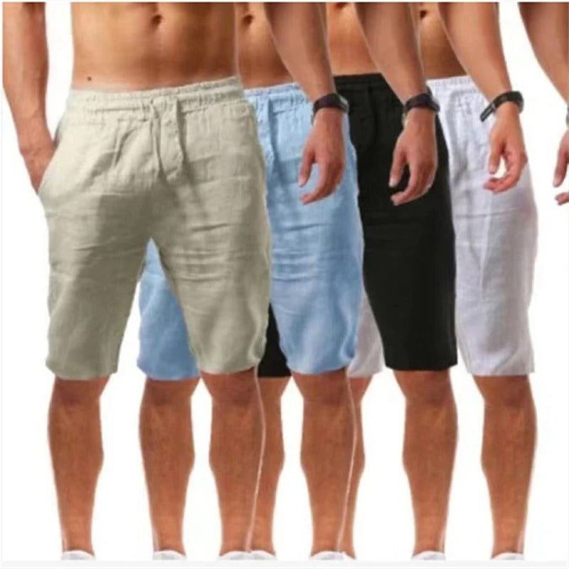 Hosen Männer Baumwolle Leinen Hosen Jogger Casual - AnavaShop