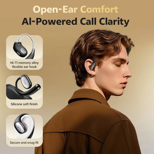 QCY Crossky R70 Open-Ear-Funkkopfhörer Hi-Res mit LDAC OWS-Kopfhörer - AnavaShop